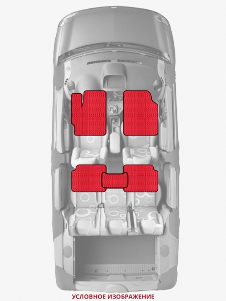 ЭВА коврики «Queen Lux» стандарт для Volkswagen Passat CC